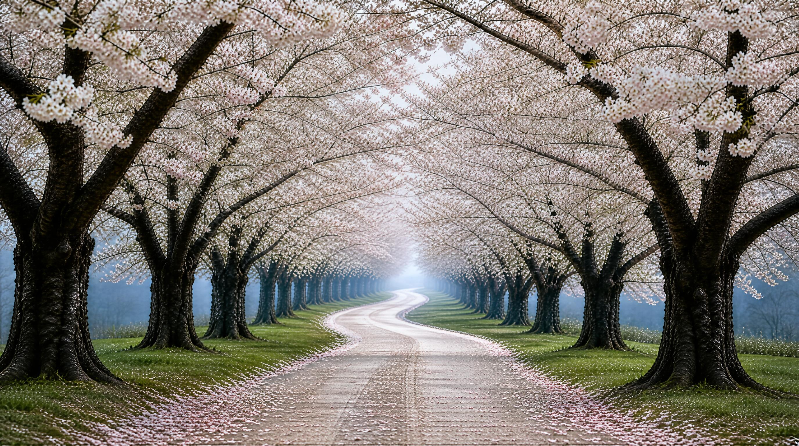 Cherry Blossom Tunnel