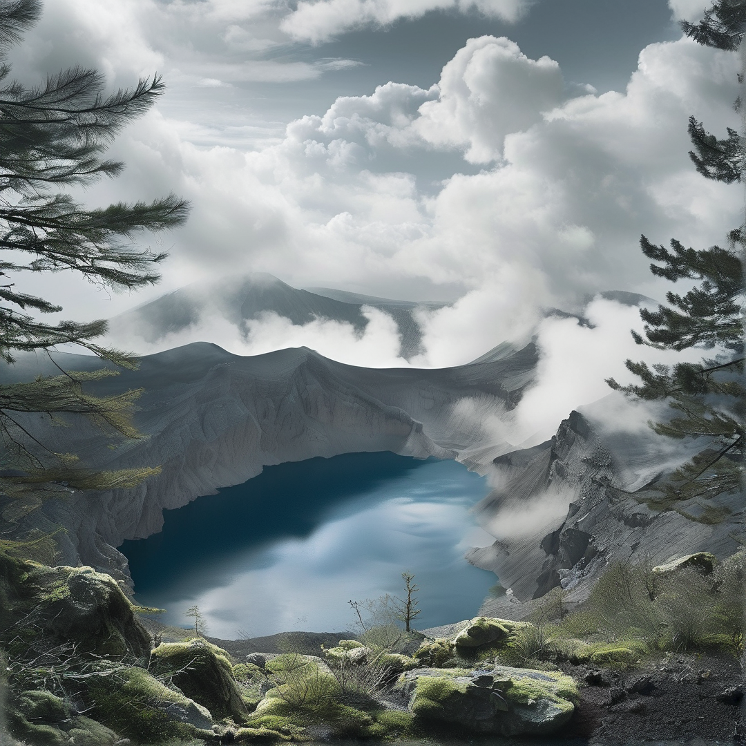 Misty Mountain Lake