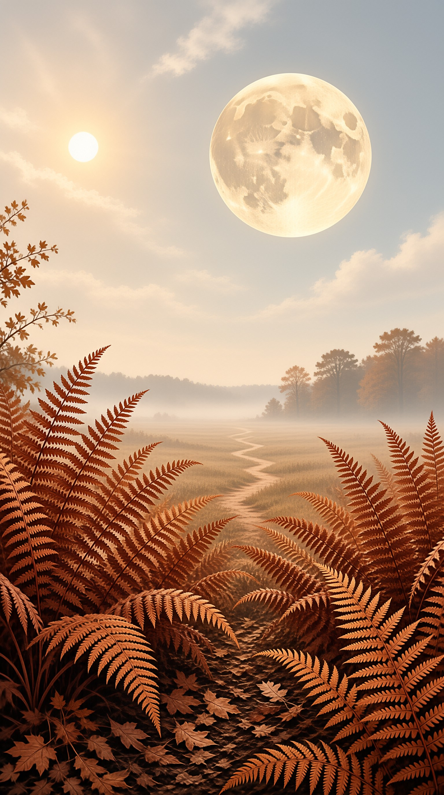Mystical Autumn Landscape