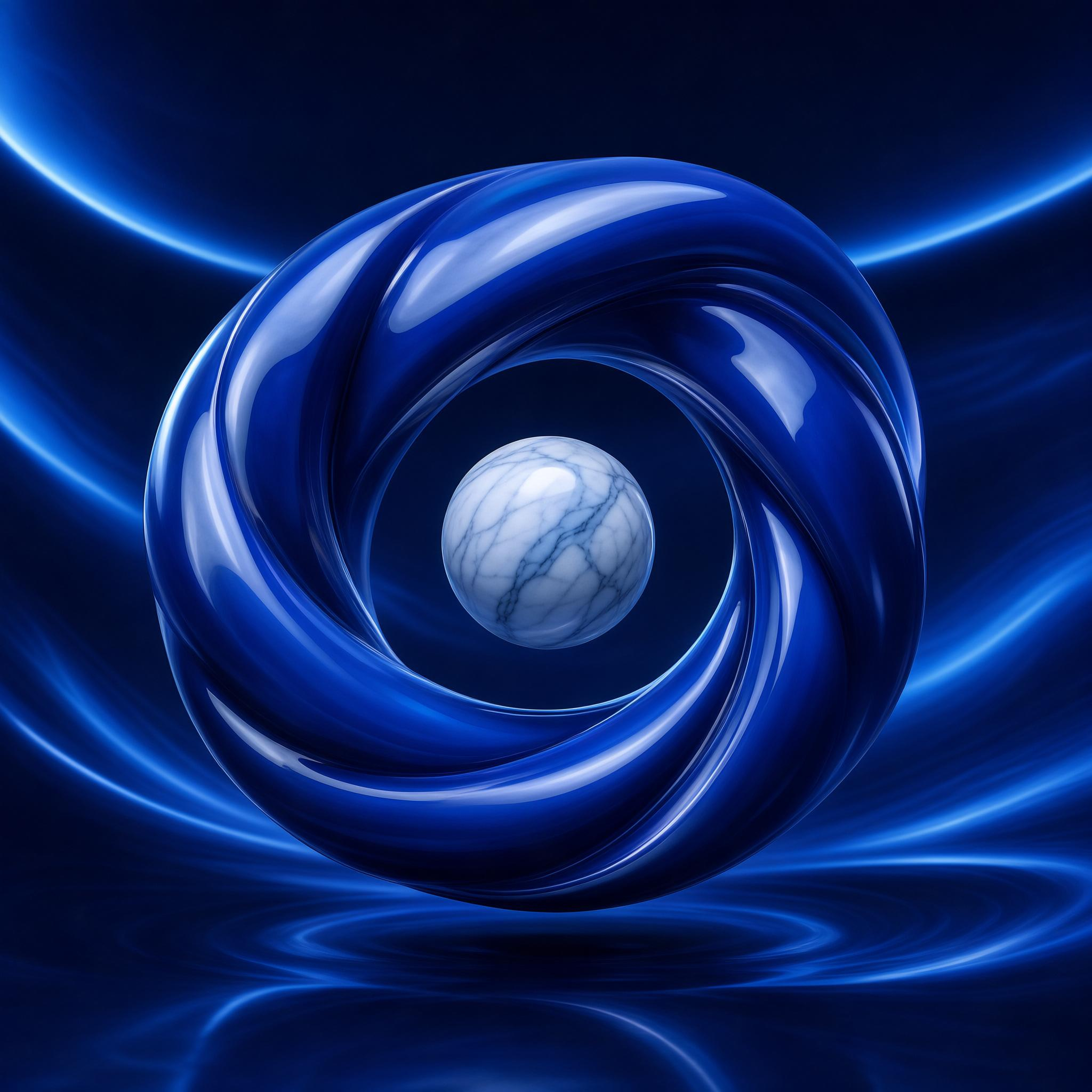 Blue Torus and Marble Sphere