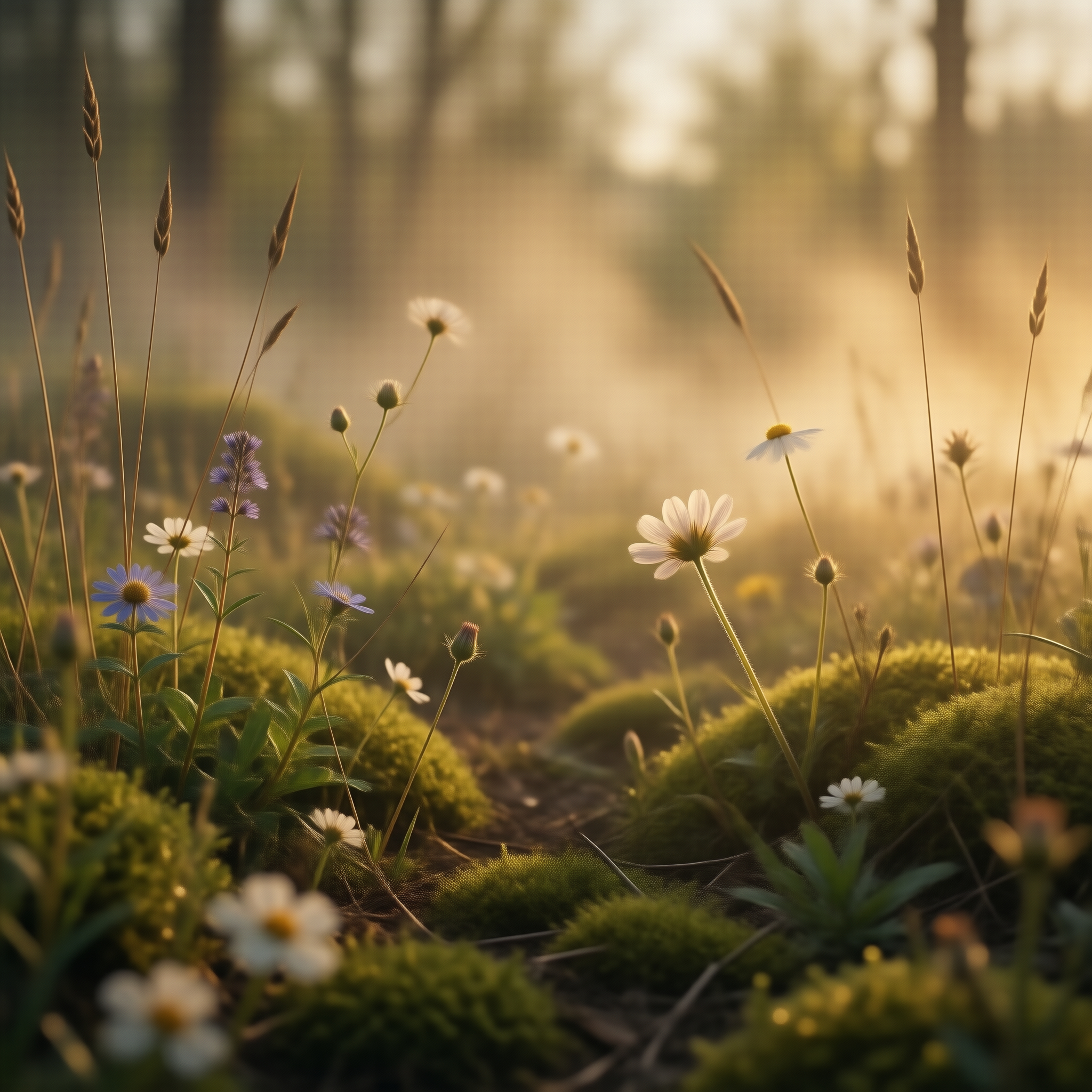 Forest Floor Wildflowers