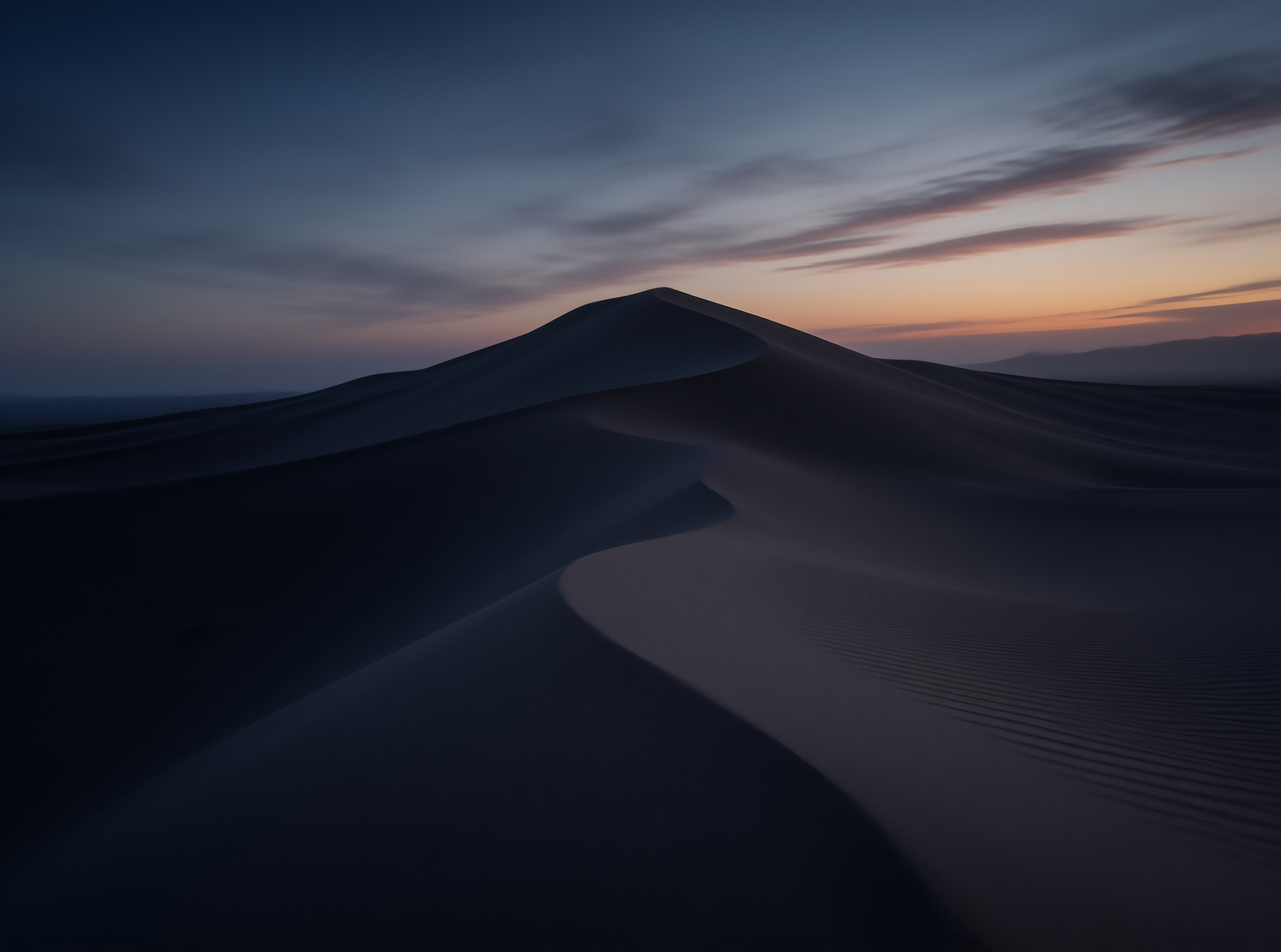 Desert Dunes at Twilight