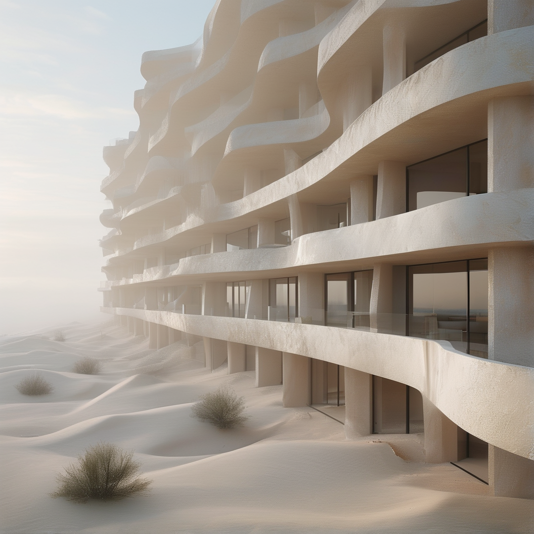 Flowing Desert Architecture