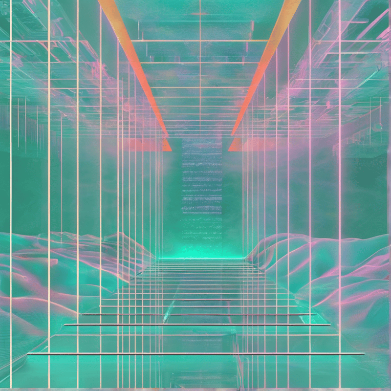 Retro Digital Corridor
