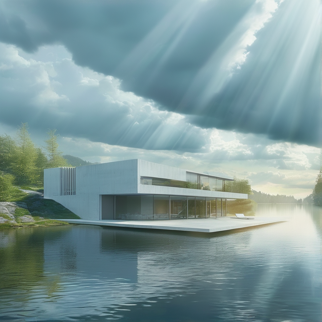 Modern Lakeside Villa