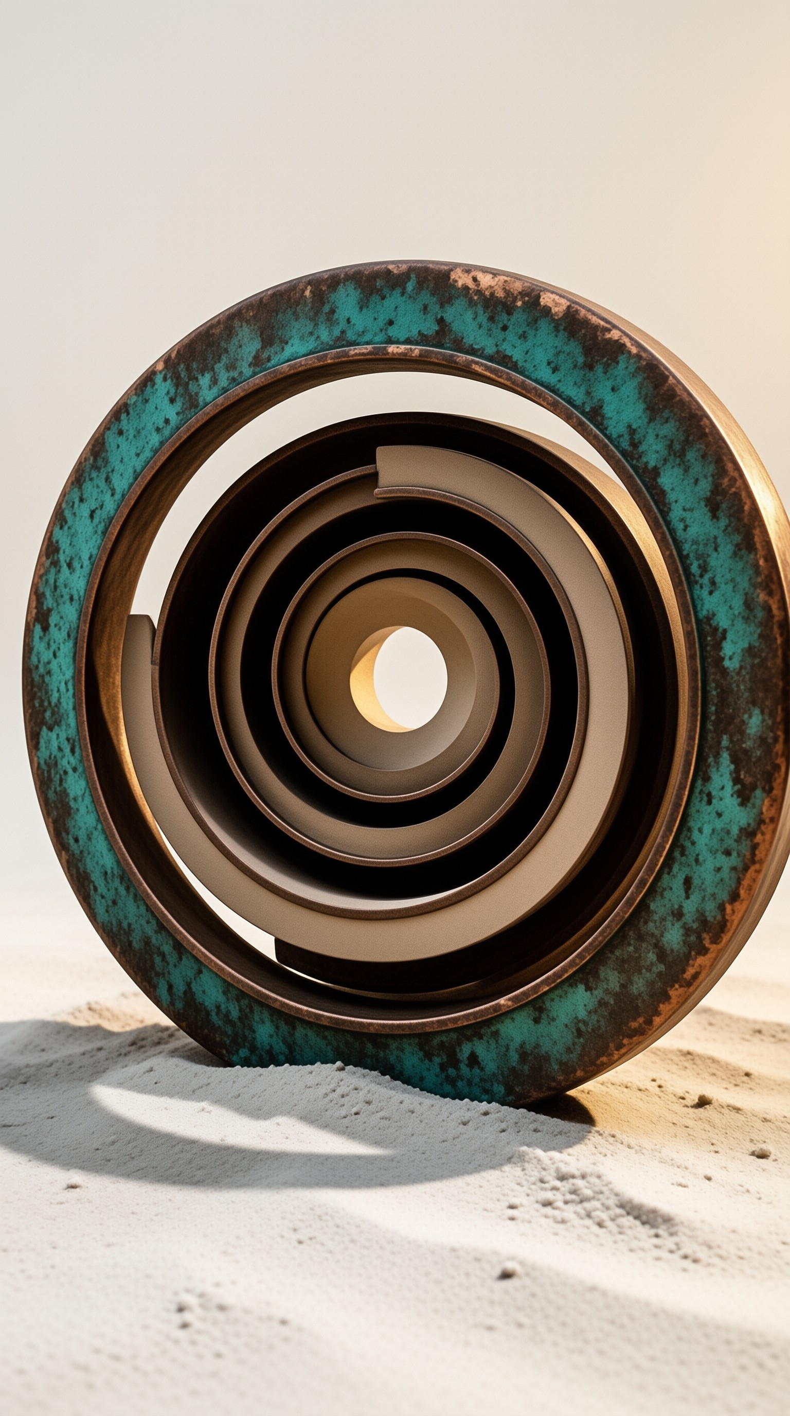 Spiral Bronze Structure