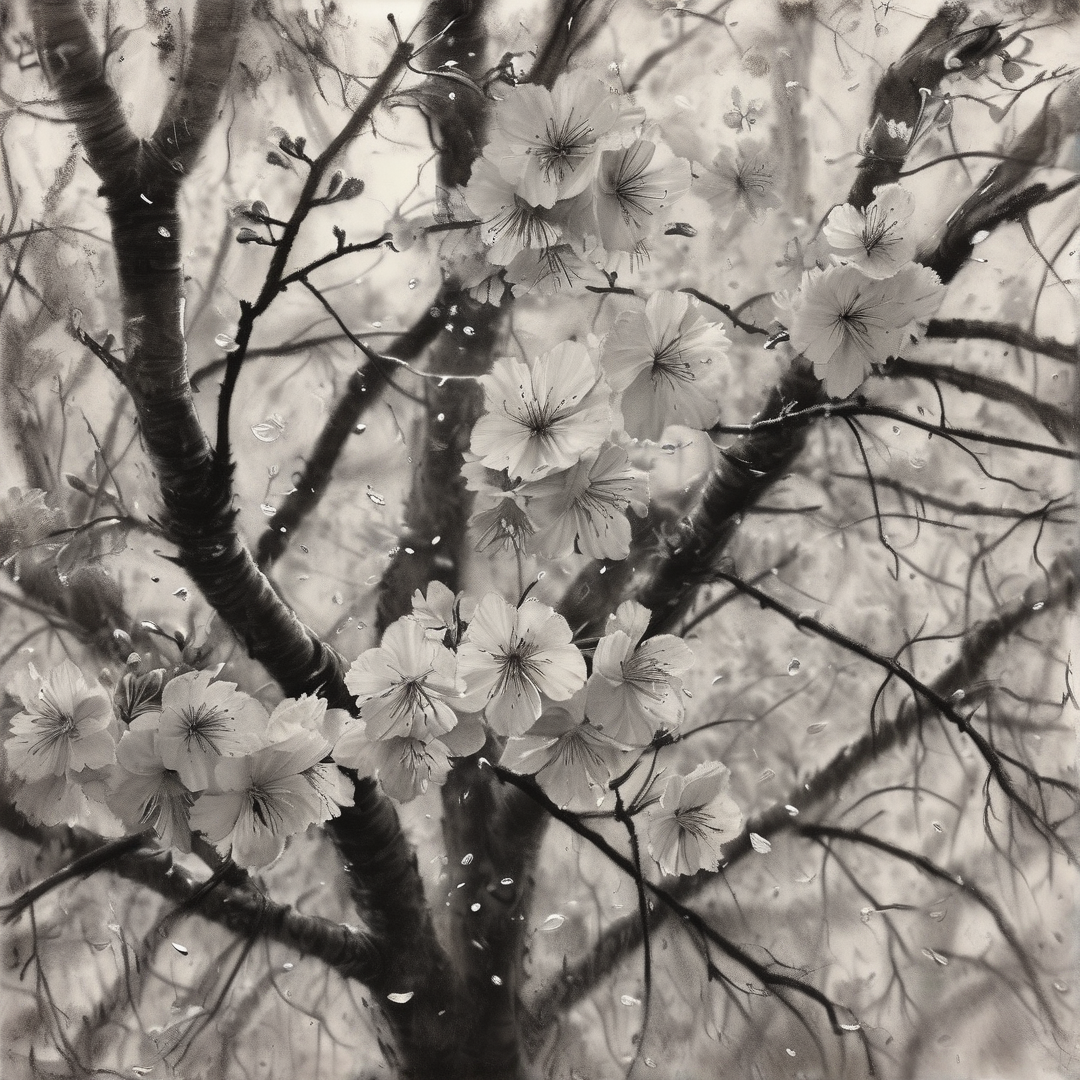 Monochrome Blossoms
