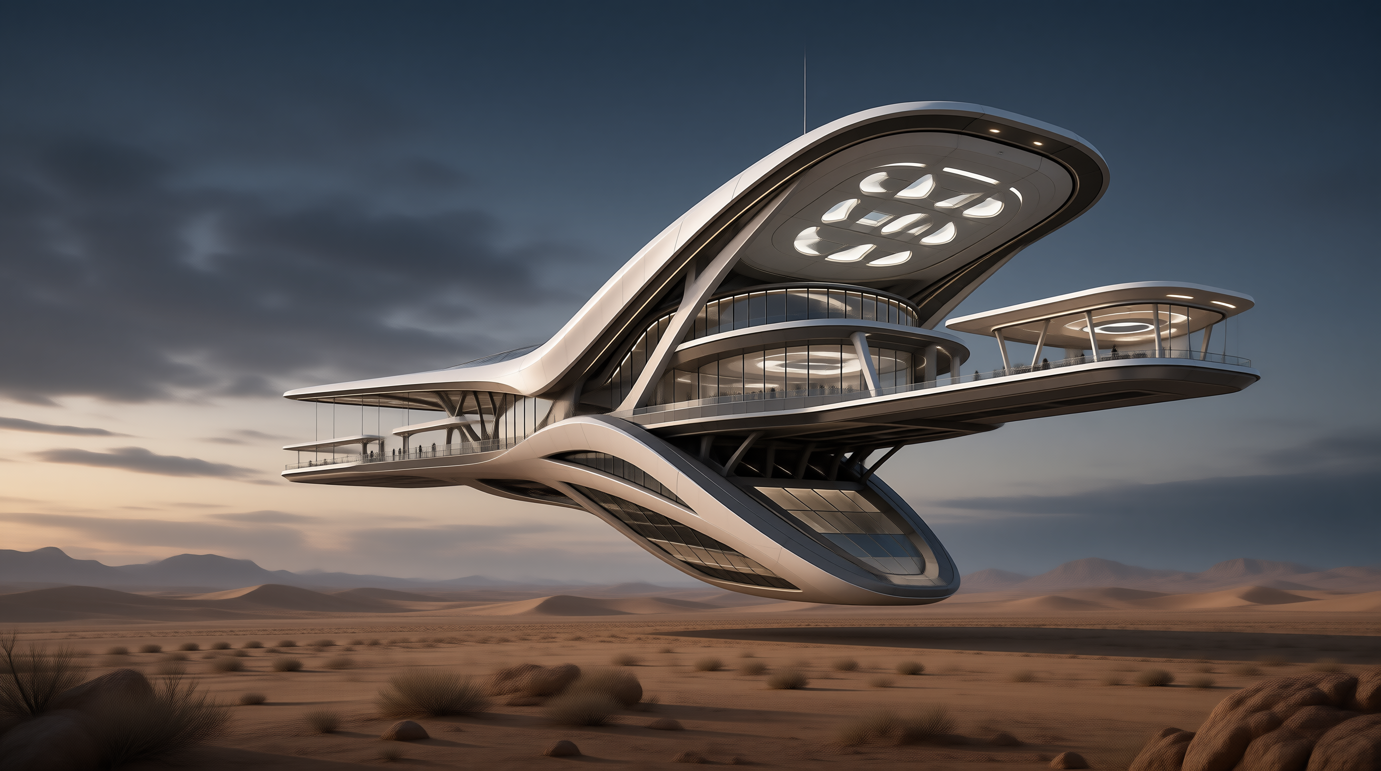 Futuristic Desert Architecture