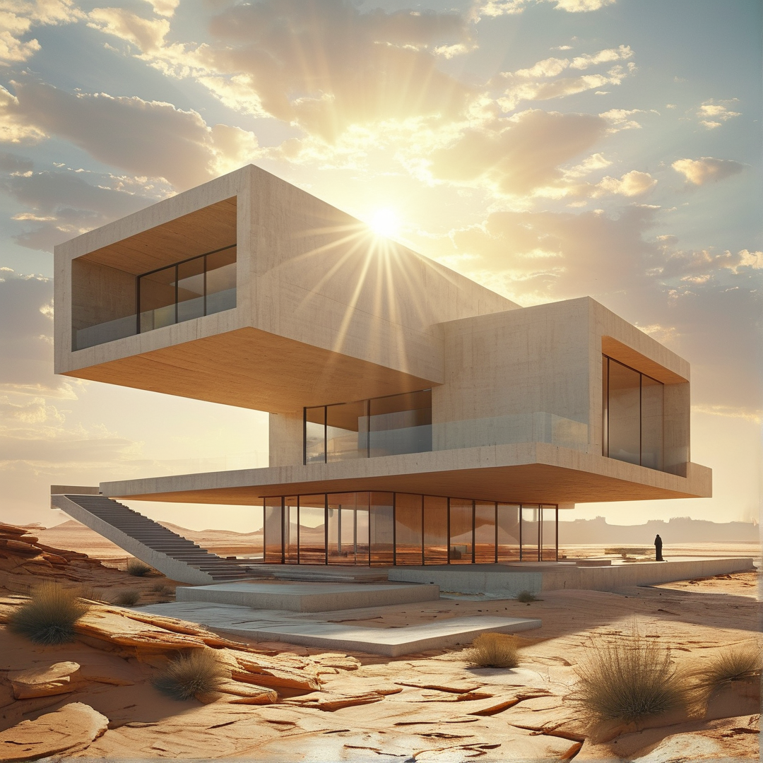 Modern Desert House