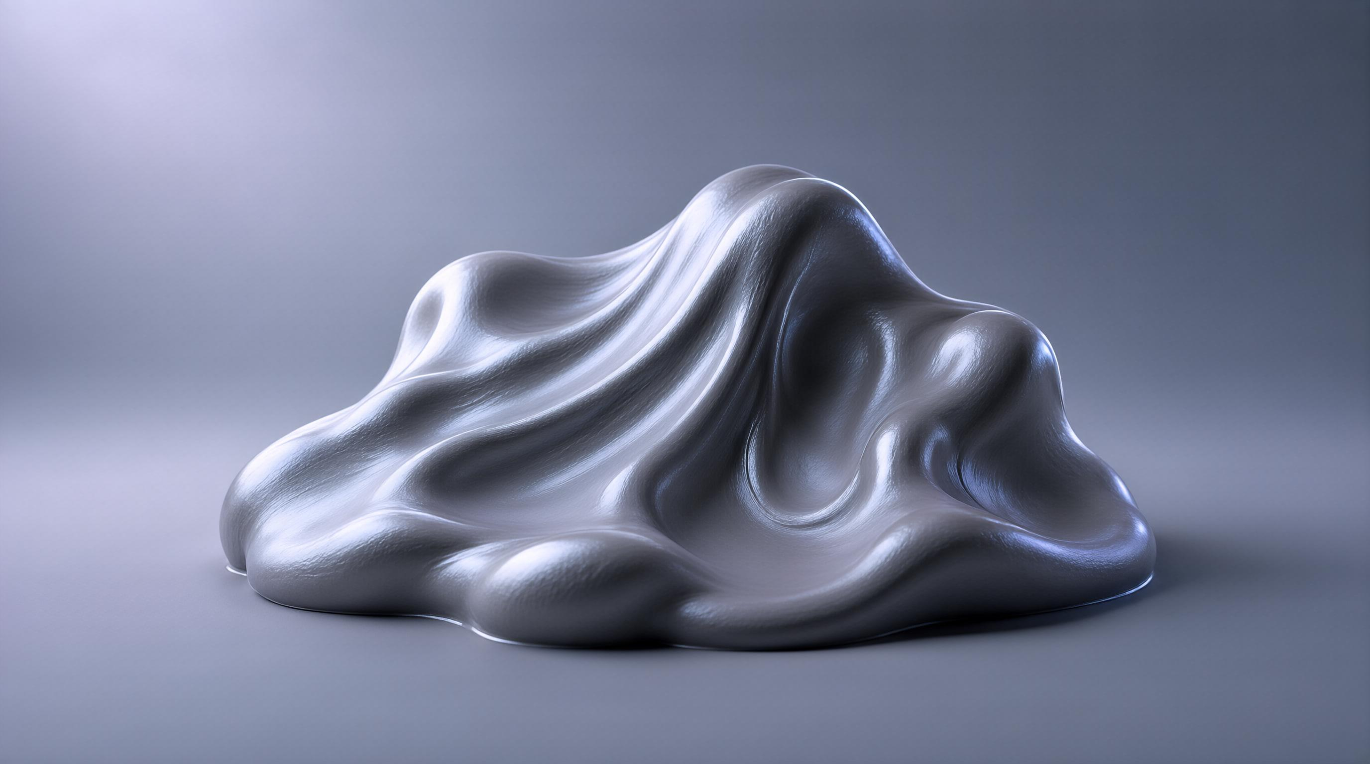 Smooth Metallic Sculpture