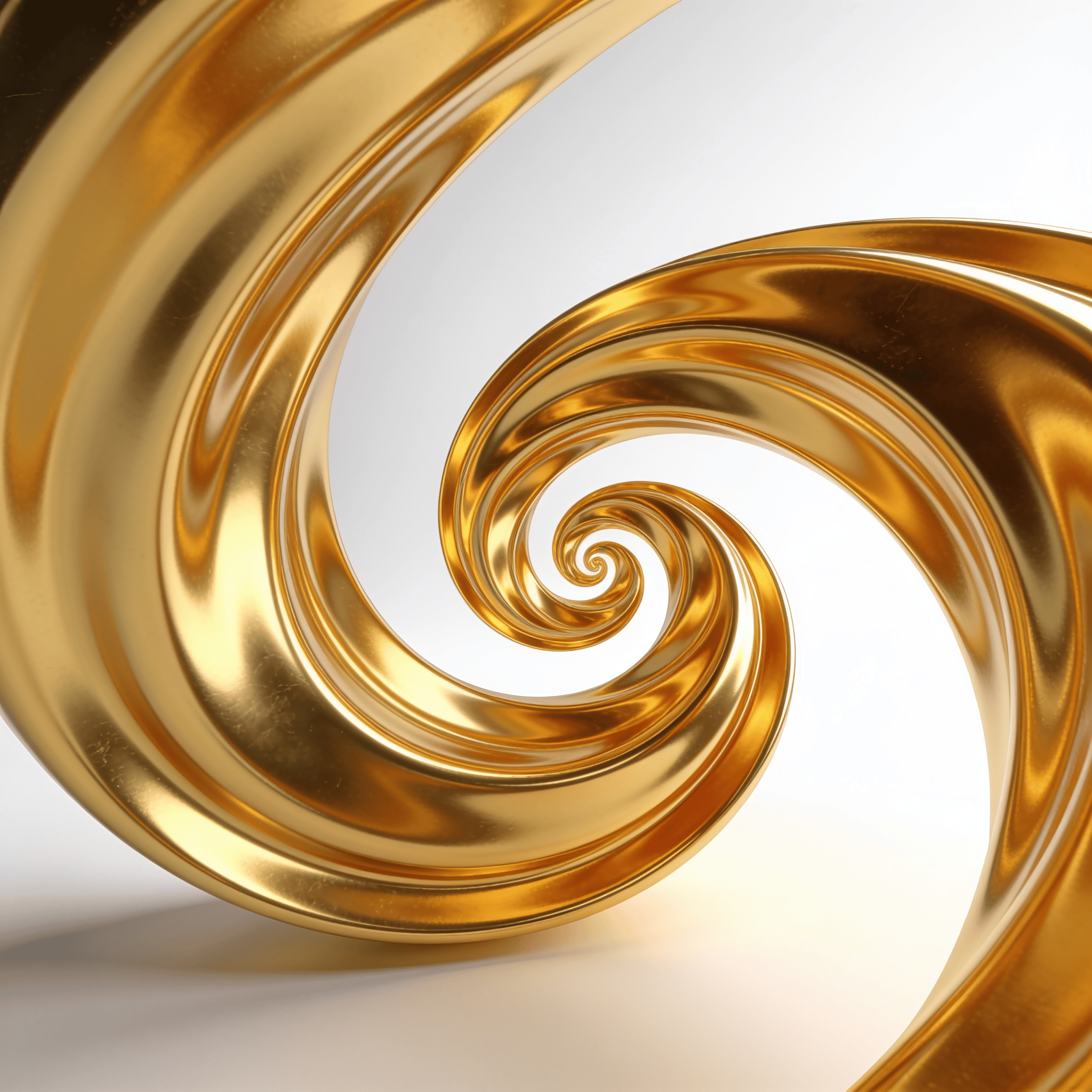 Bold, Liquid Gold Helix