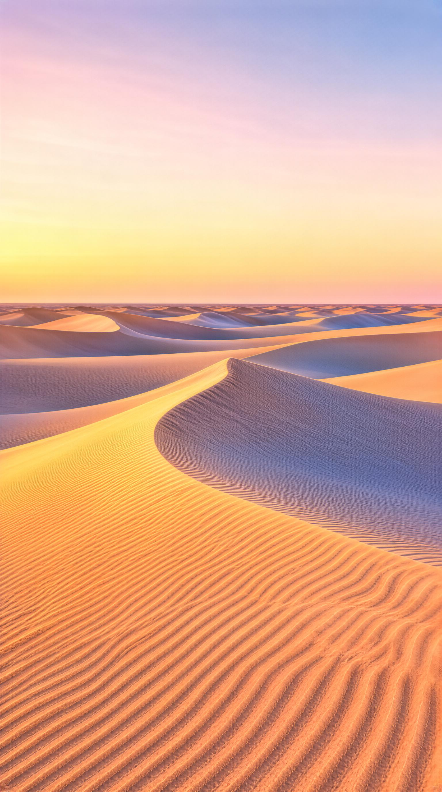 Desert Dunes at Sunset