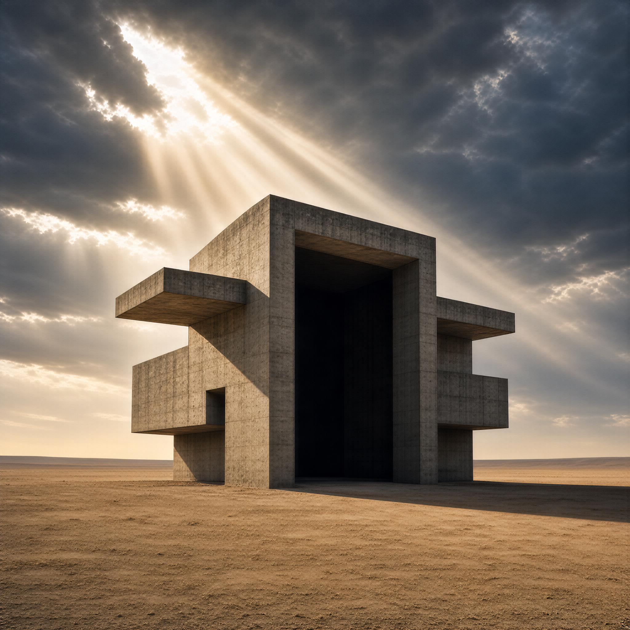 Monolith in the Desert