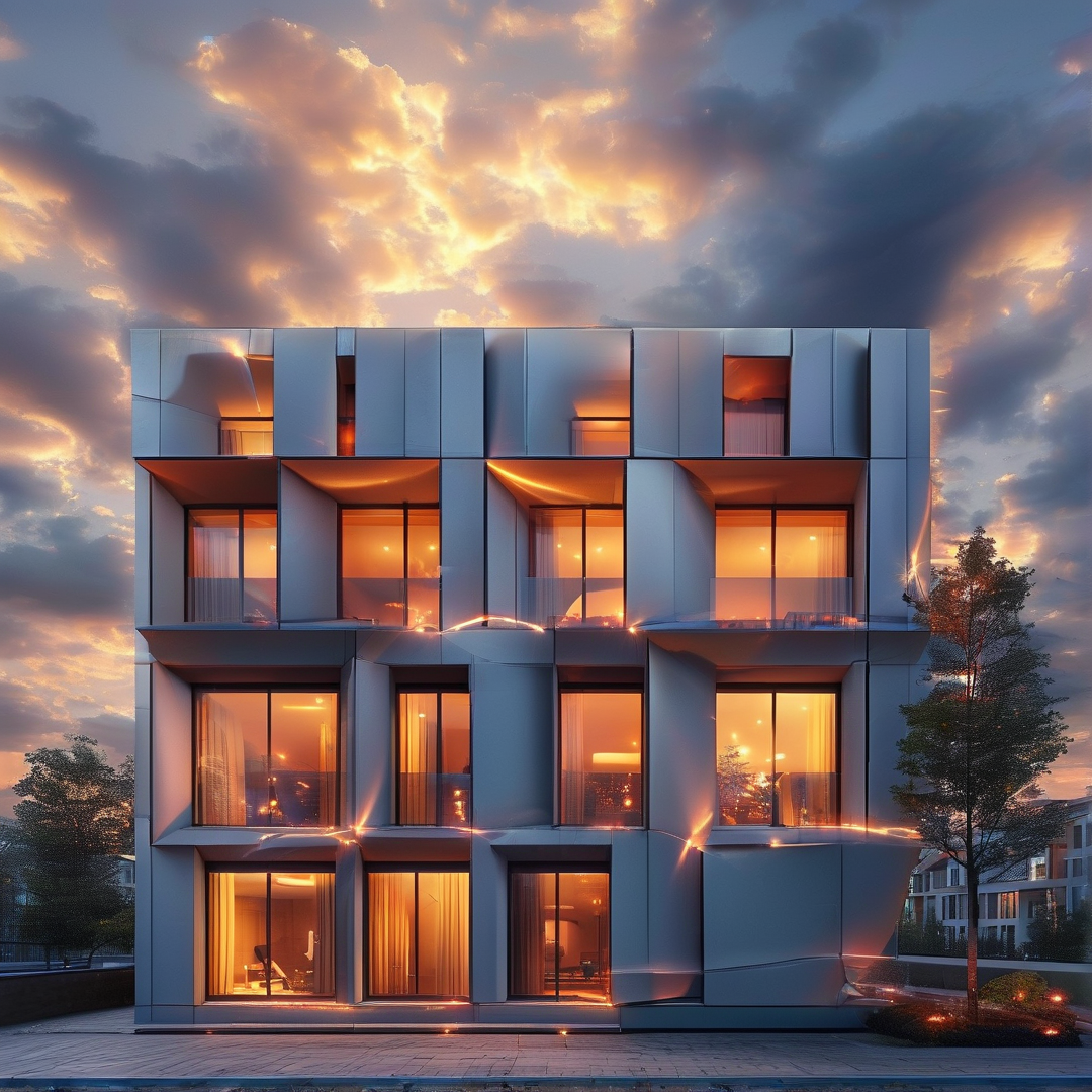 Modern Geometric House