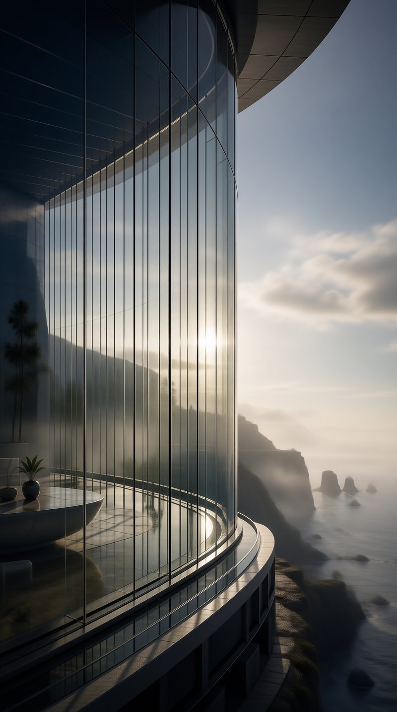 Cliffside Glass Pavilion