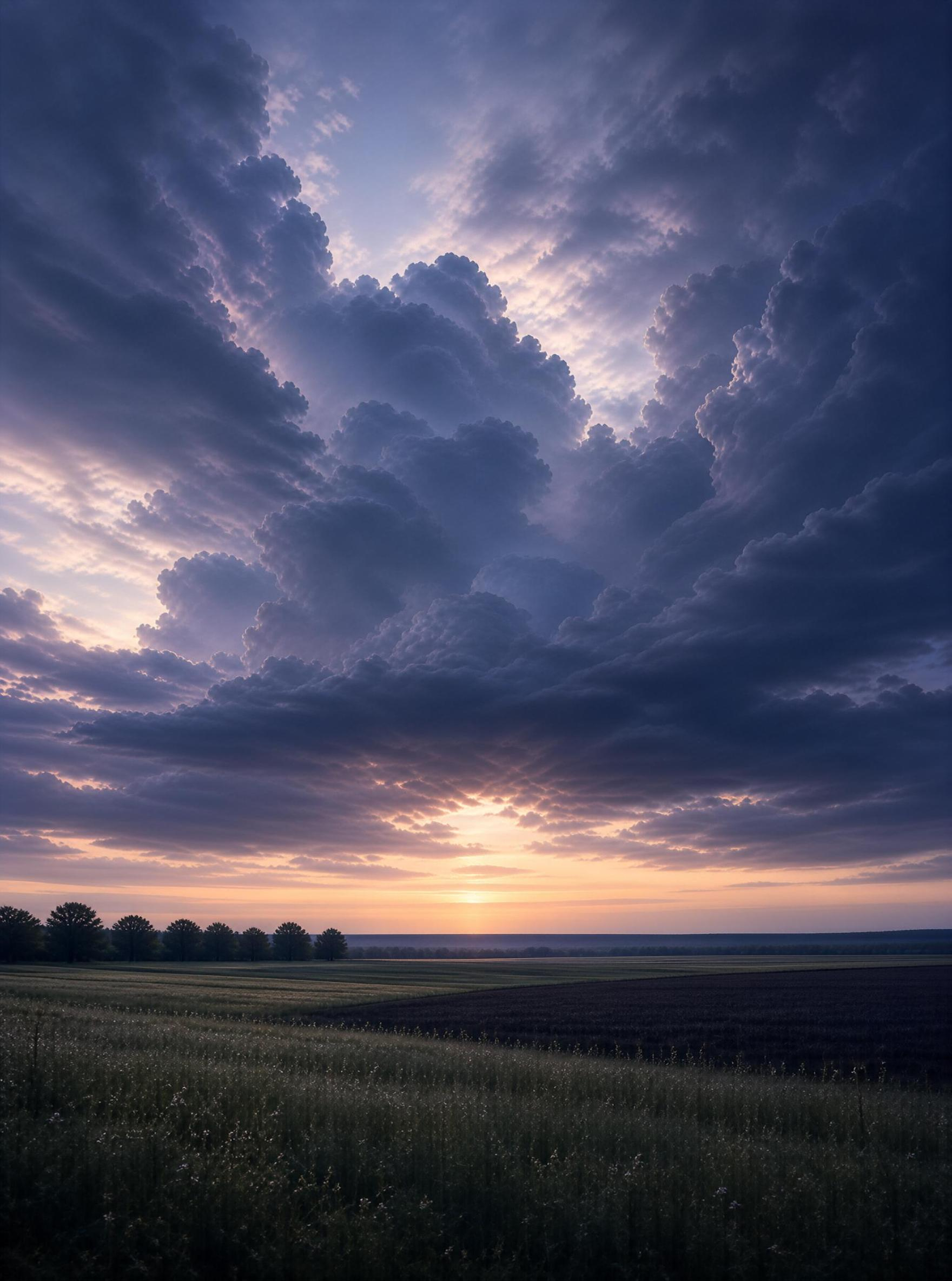 Dramatic Sunset Sky