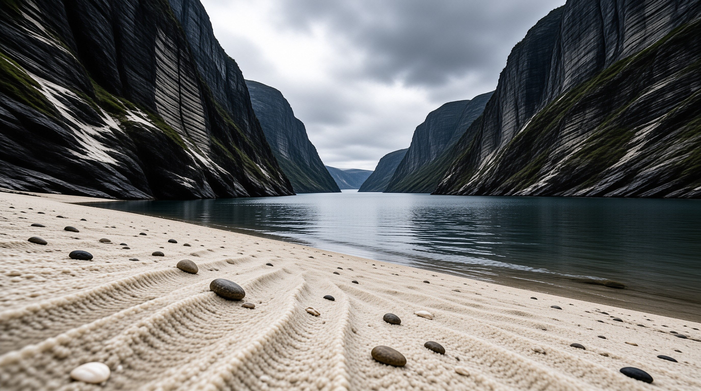 Serene Fjord Landscape