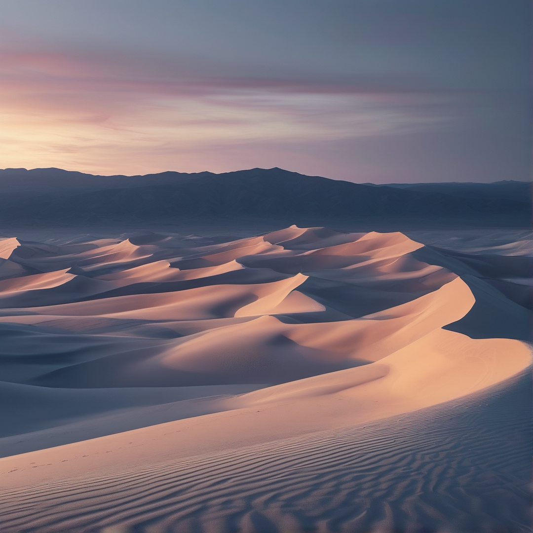 Desert Dunes at Dawn