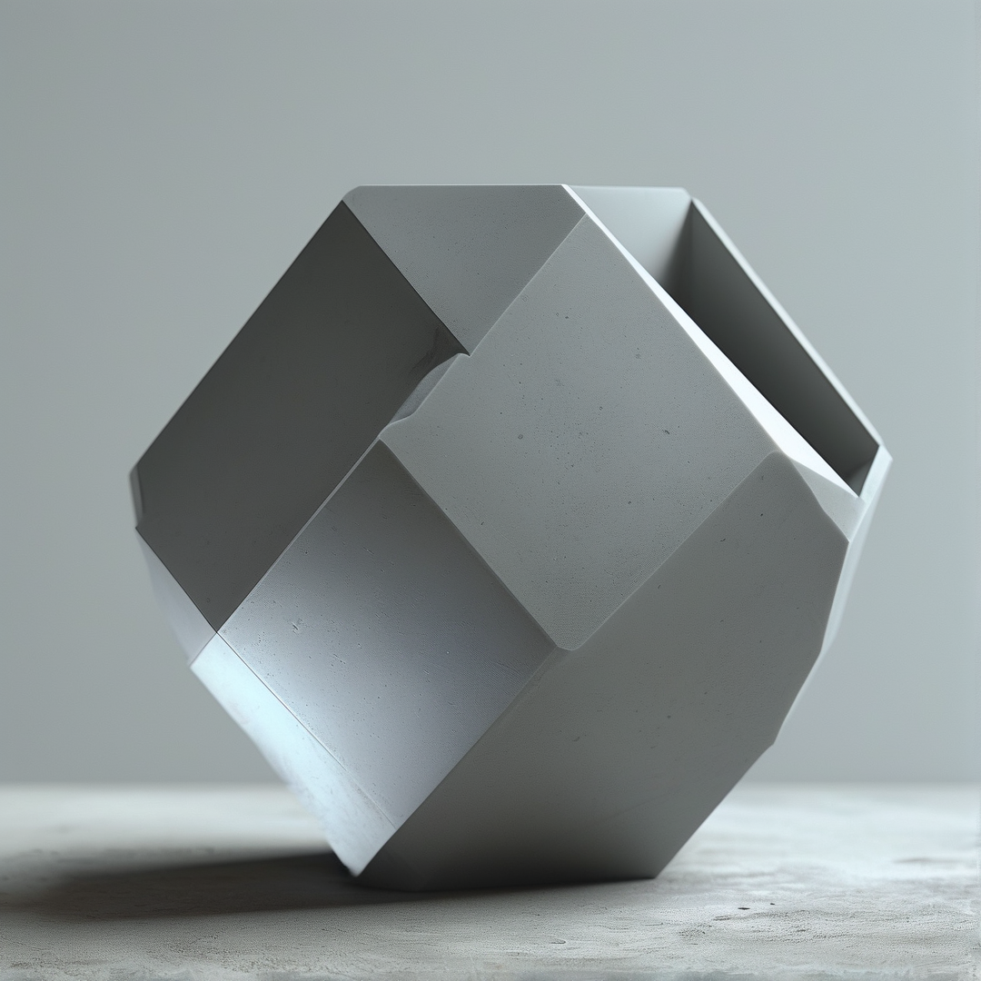 Grey Geometric Polyhedron