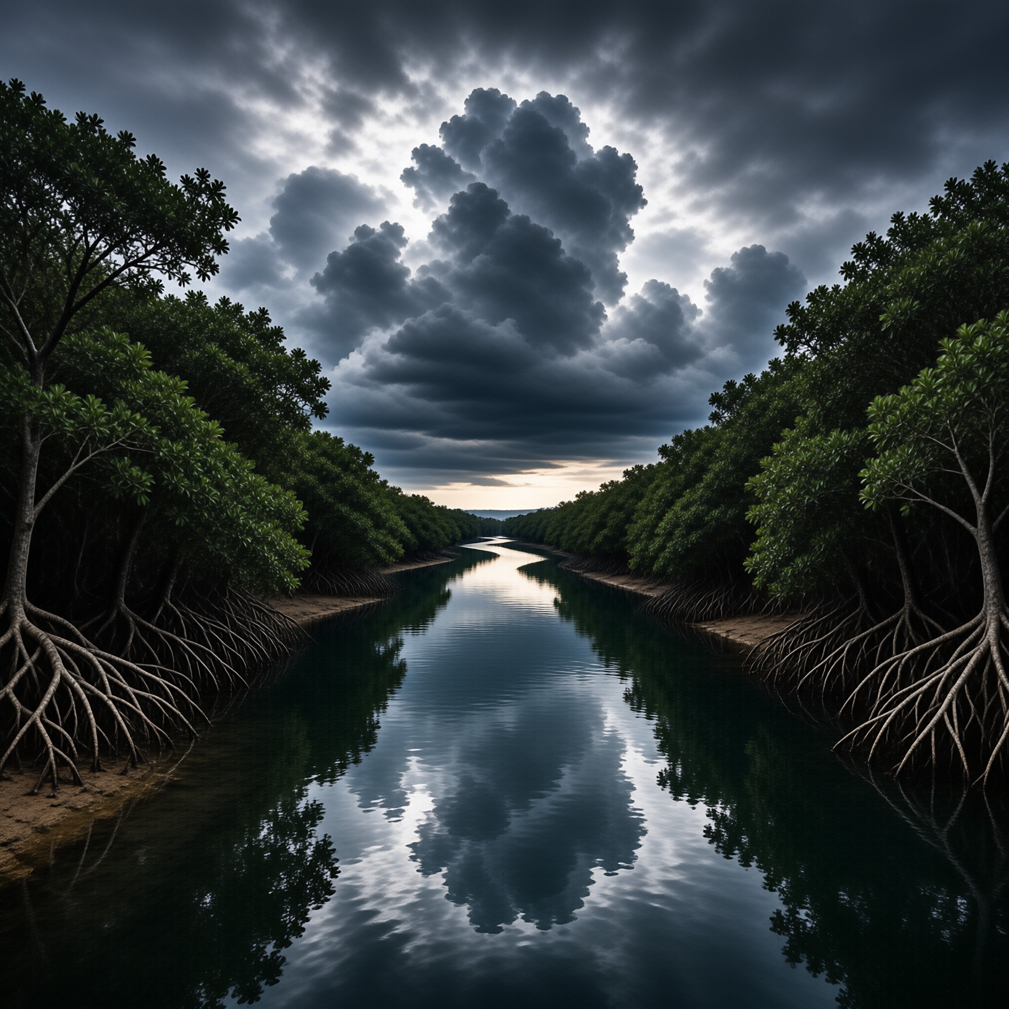 Mangrove River Reflections