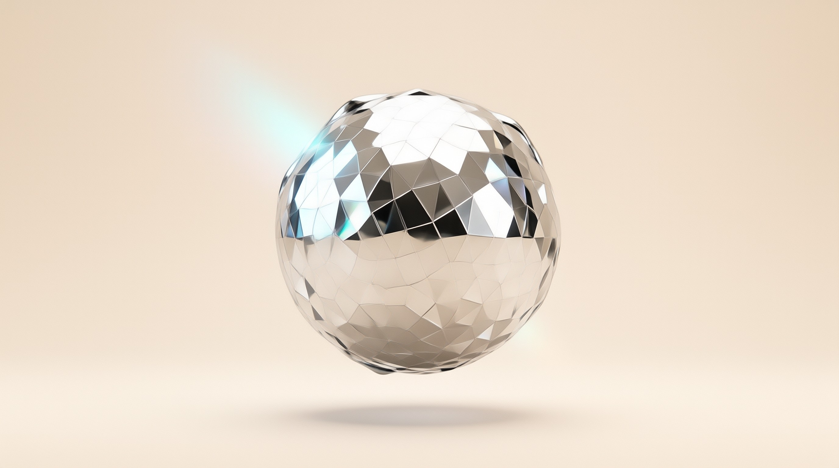 Floating Crystal Sphere