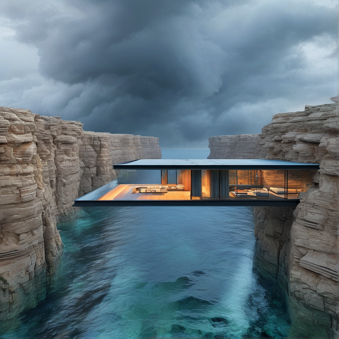 Modern Cliffside House