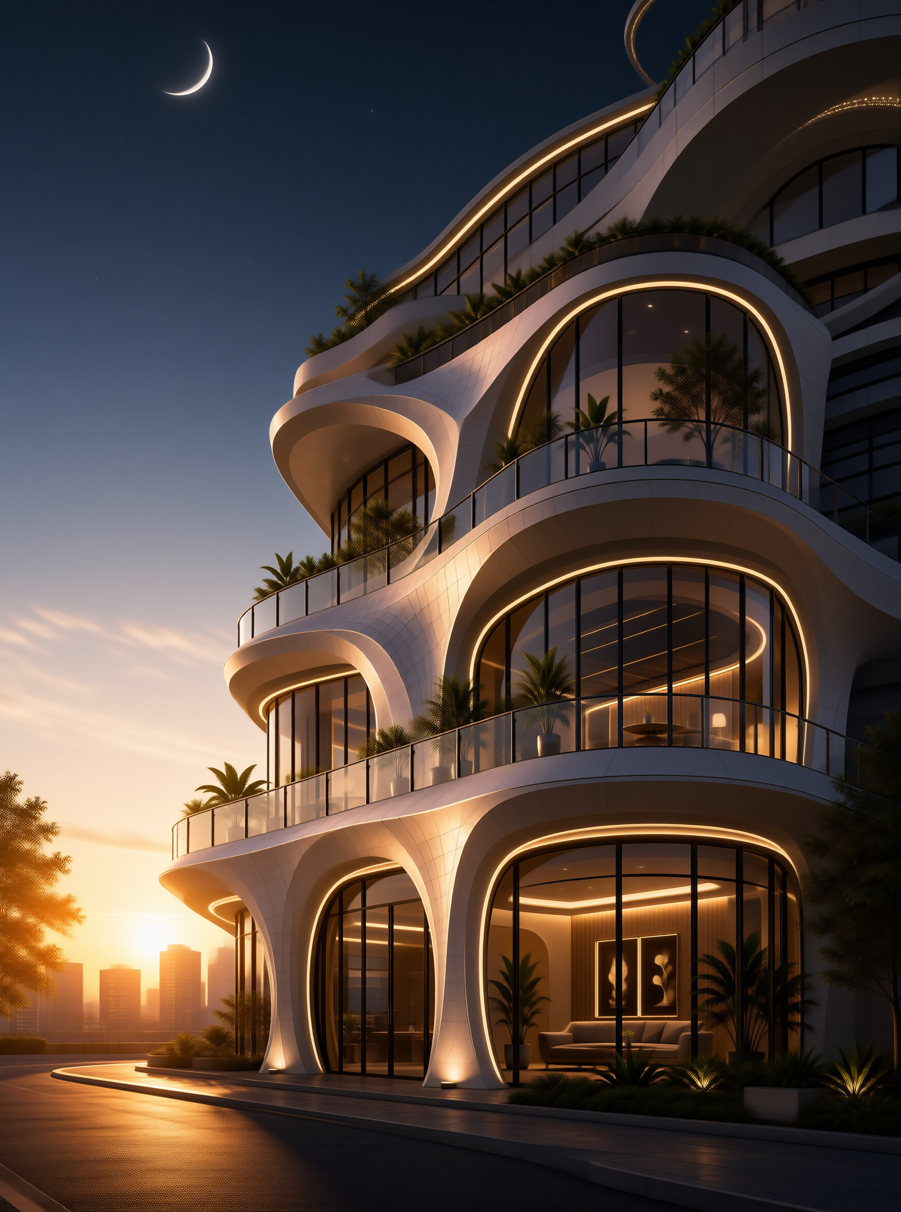 Futuristic Organic Architecture