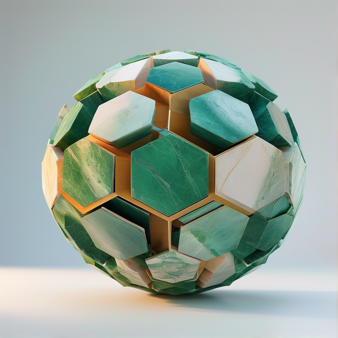 Geometric Hexagonal Sphere