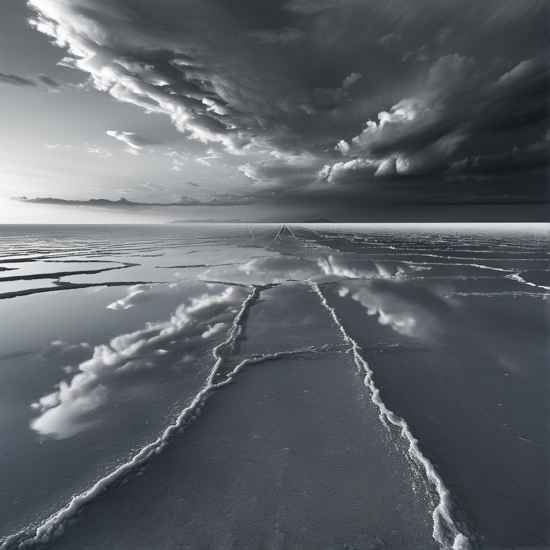 Salt Flat Reflection