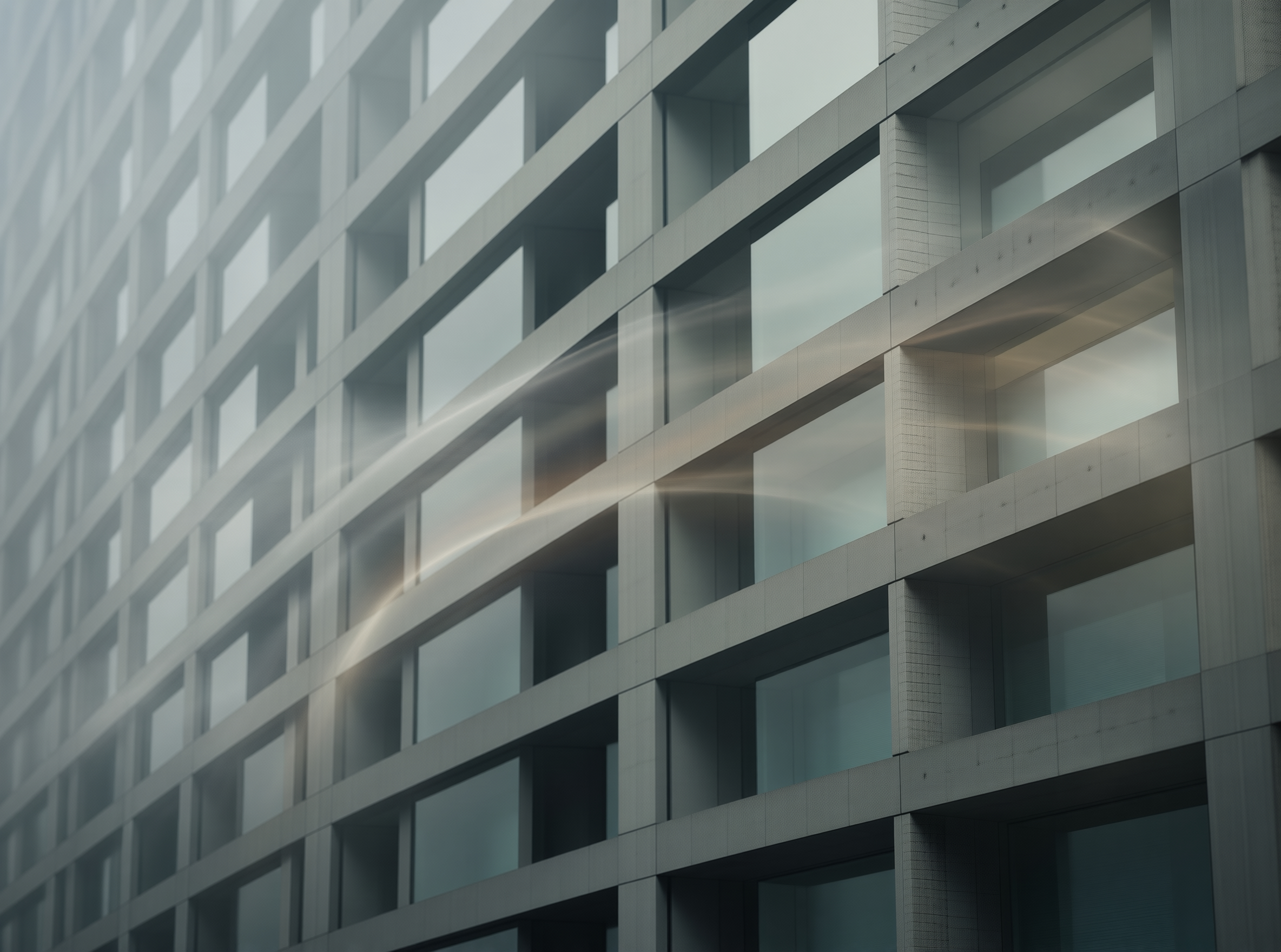 Modern Geometric Office Tower