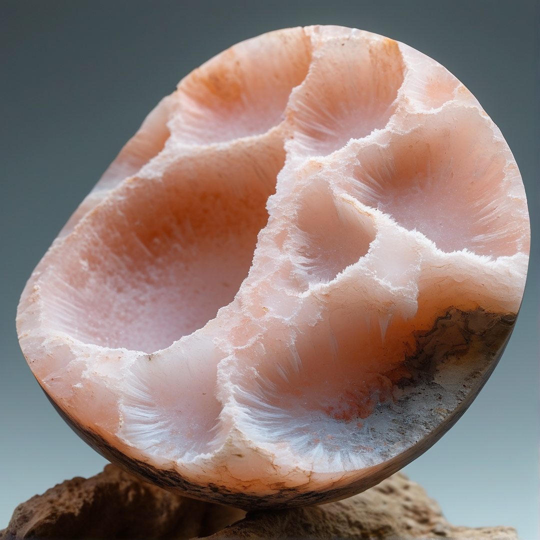 Polished Pink Geode