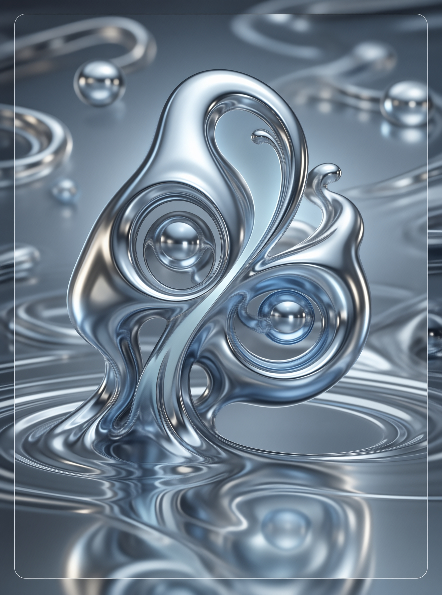 Liquid Metal Sculpture