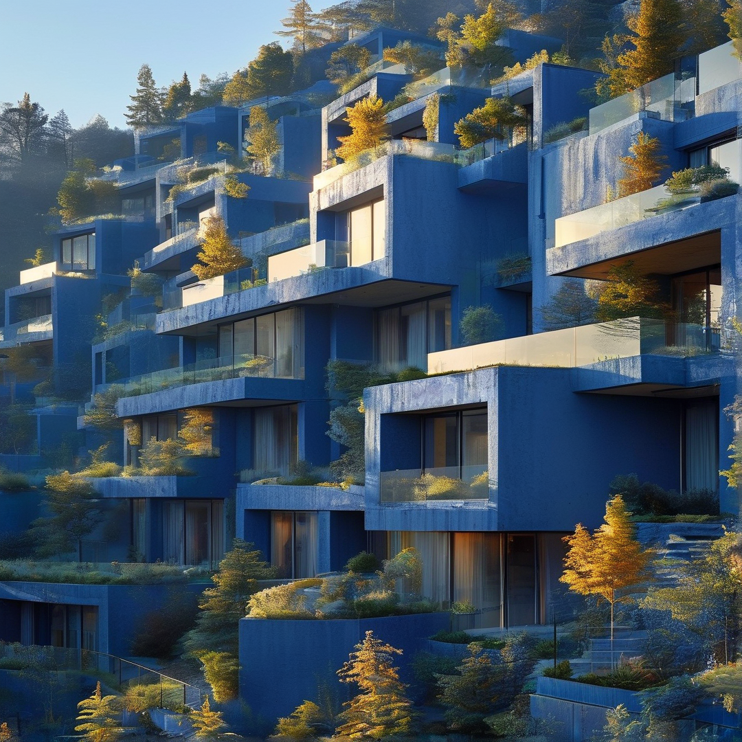 Modern Hillside Residence