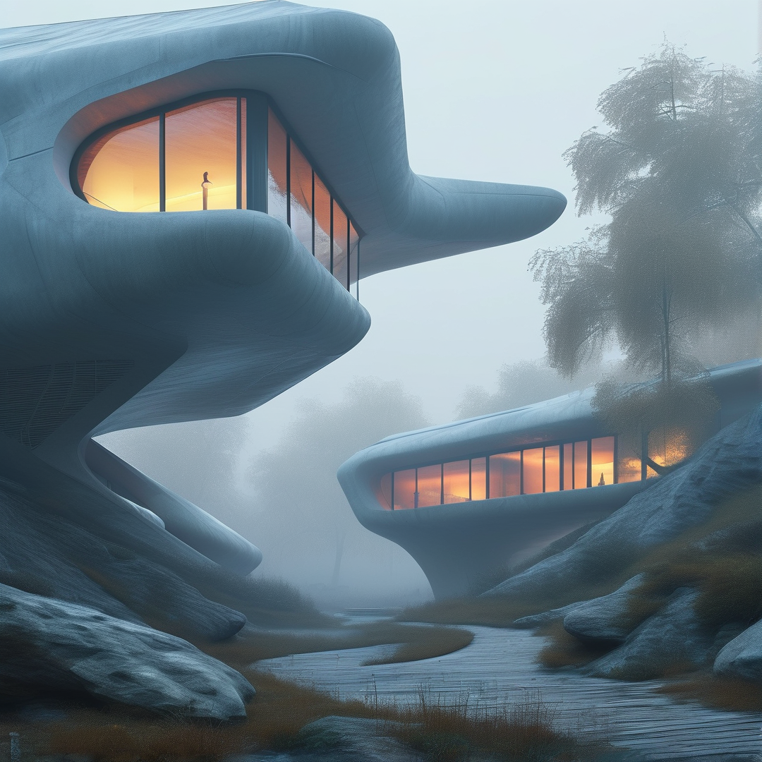 Futuristic Organic Habitat