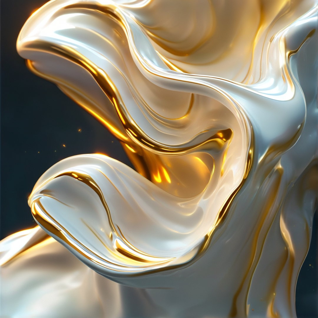 Golden Liquid Flow