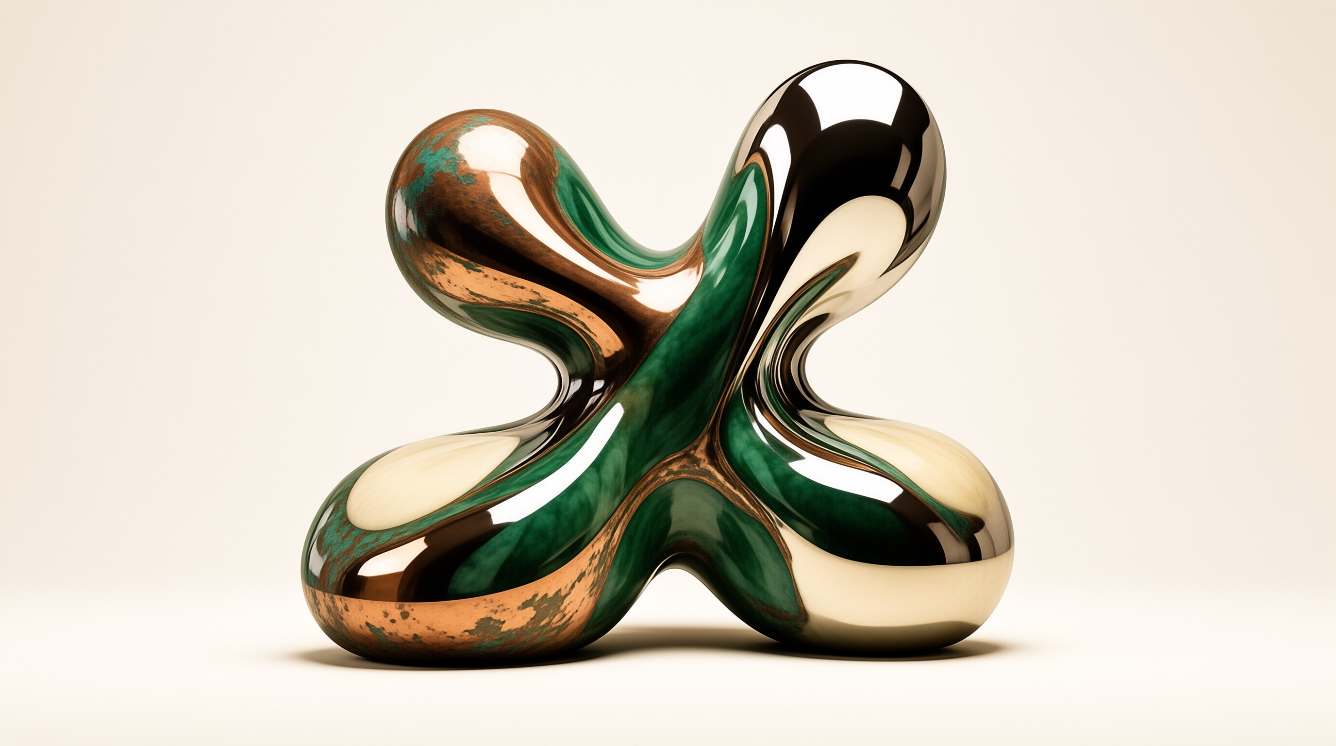 Abstract organic sculpture
