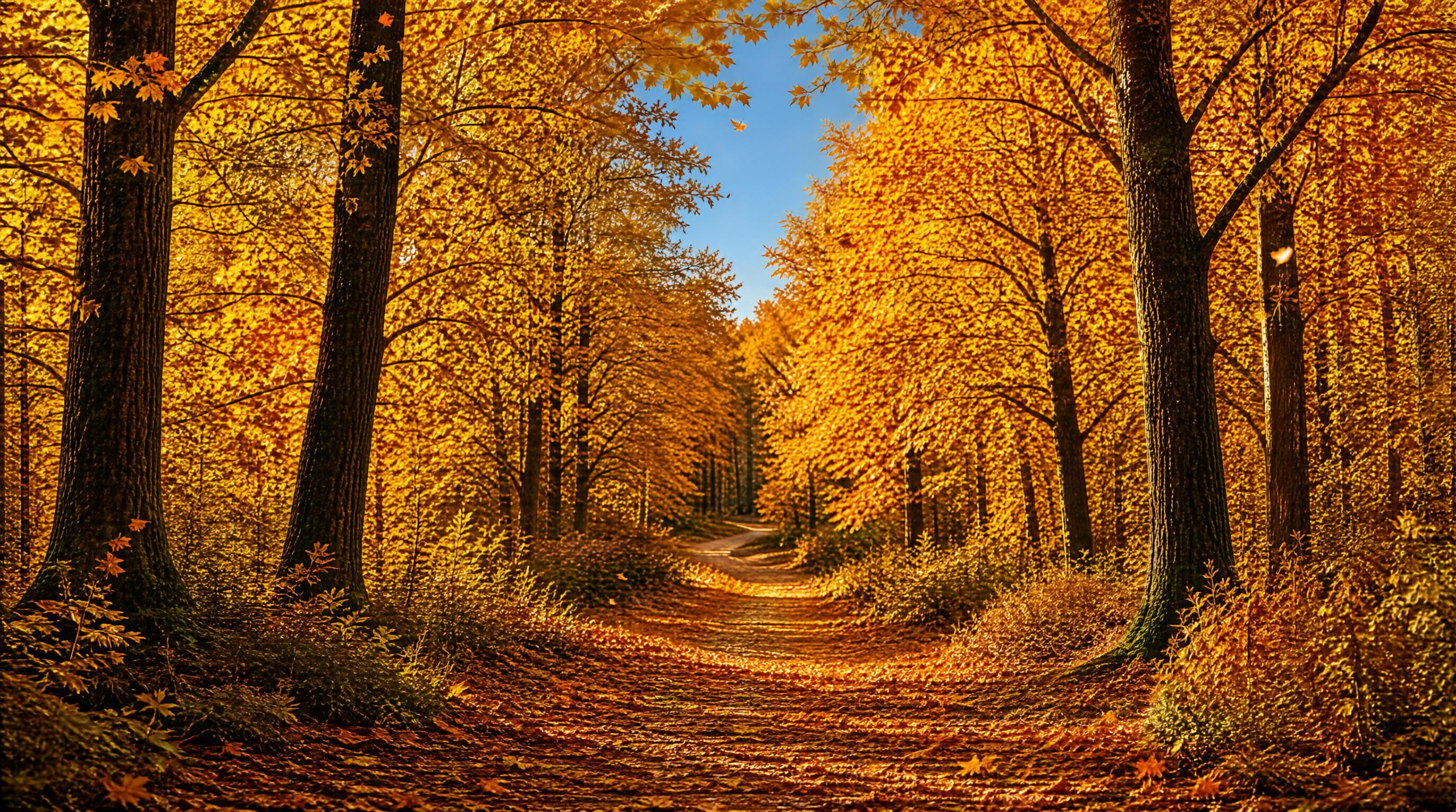 Autumn Forest Path