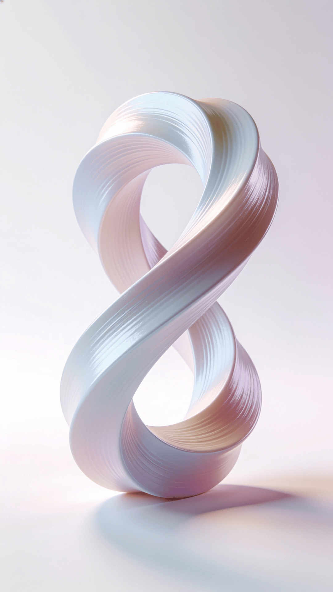 Futuristic, Pastel Mobius Strip
