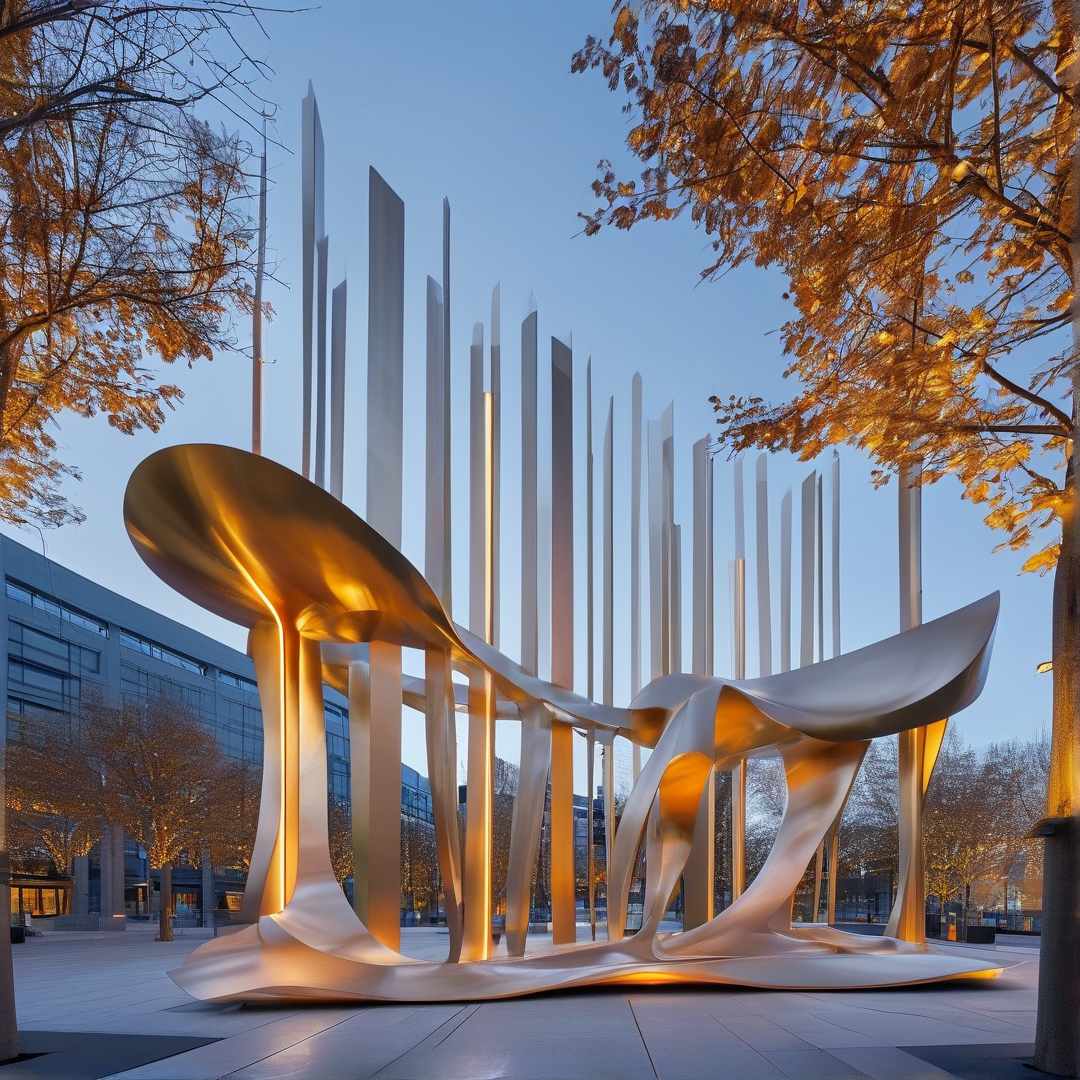 Modern Abstract Sculpture