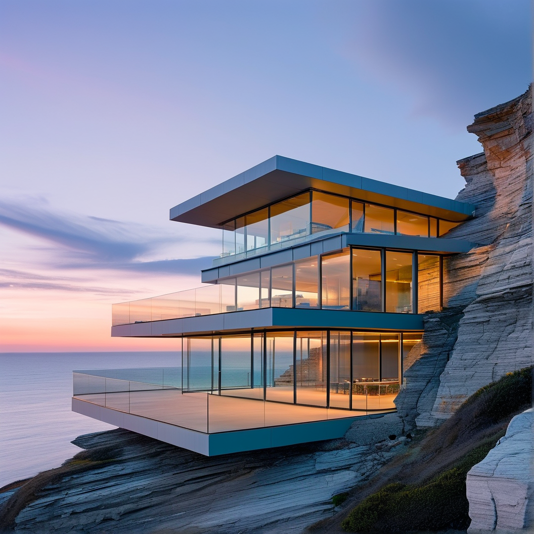 Cliffside Modern Villa