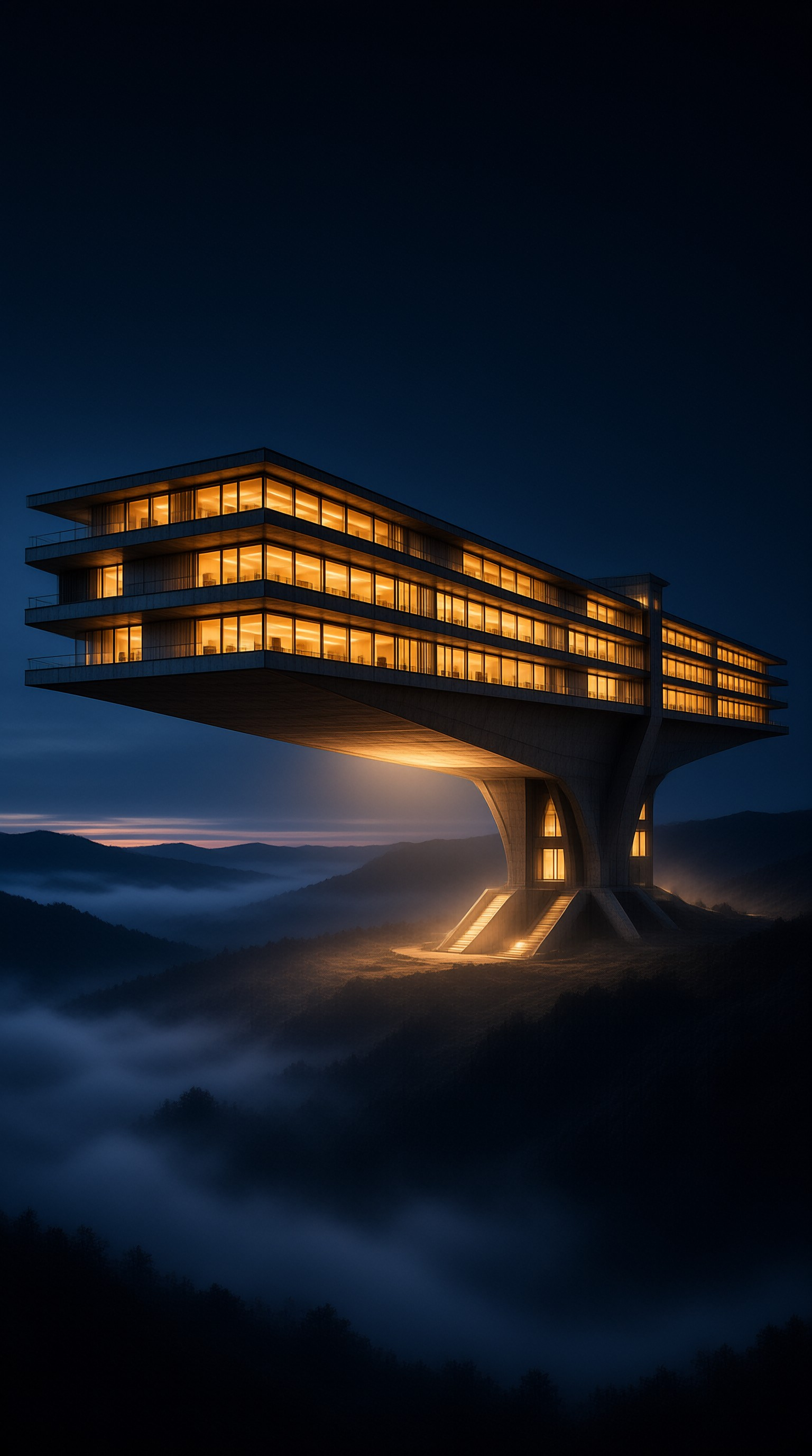 Clifftop Modern Architecture