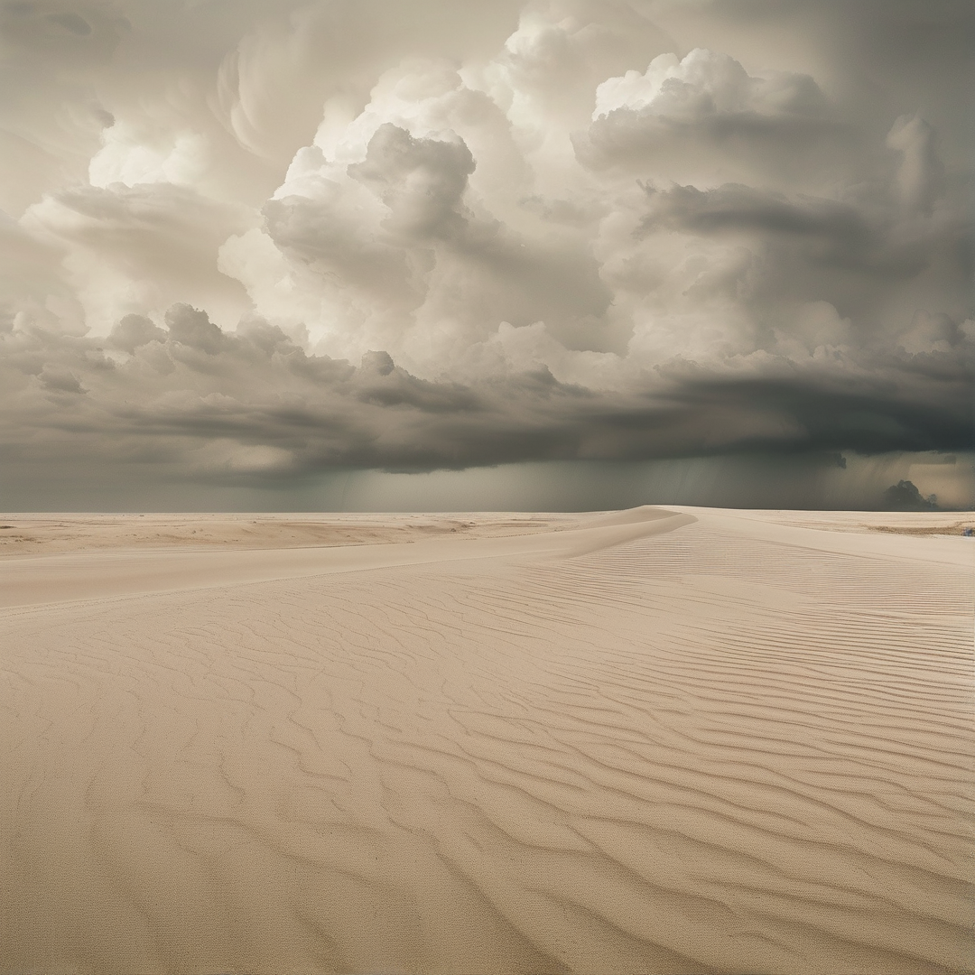 Desert Storm Landscape