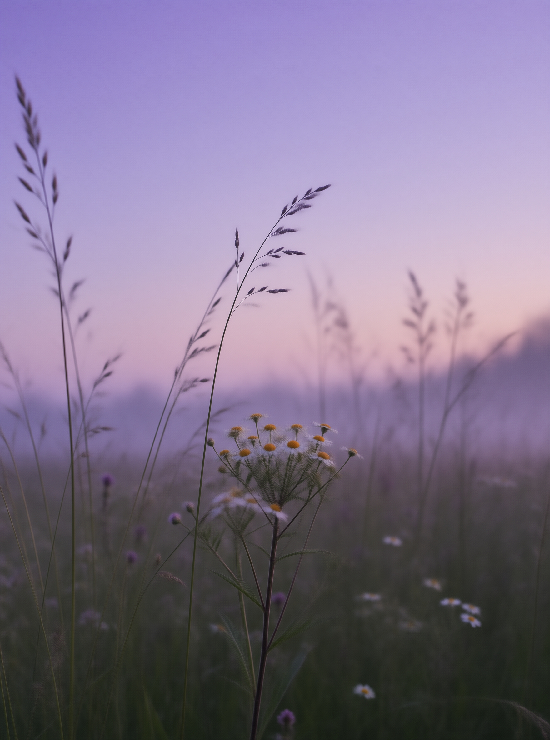 Wildflowers at Twilight