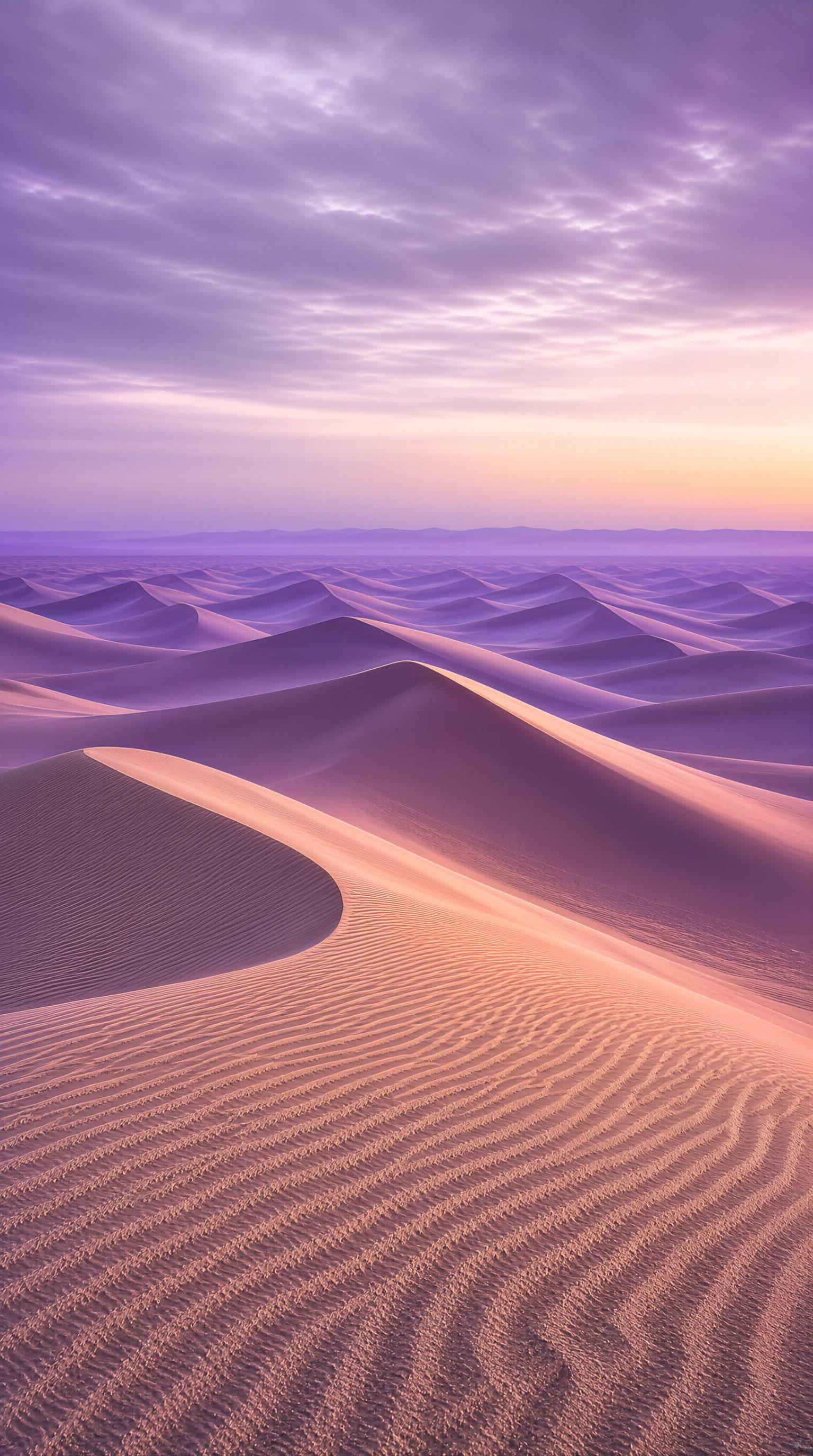 Desert Dunes at Sunset