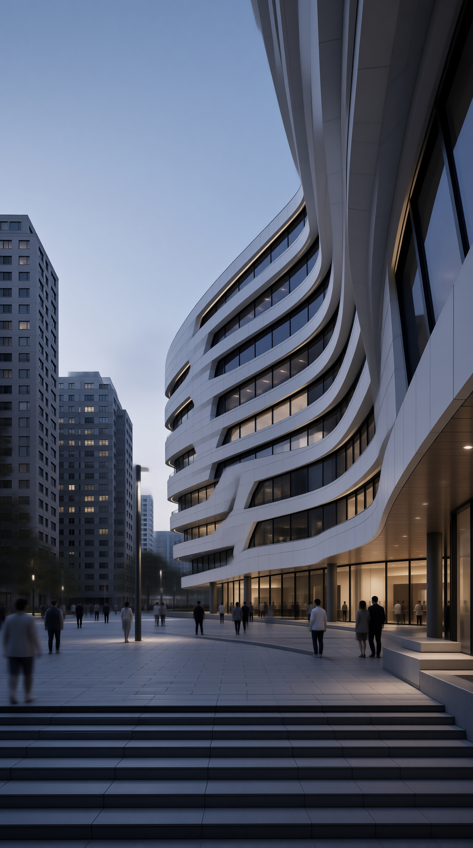 Modern Curved Architecture