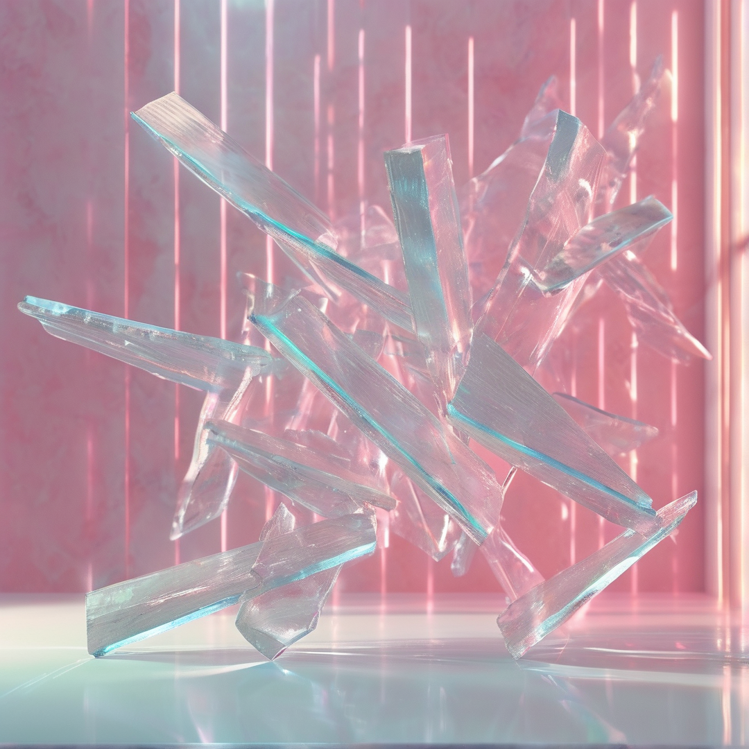 Abstract Crystal Shards