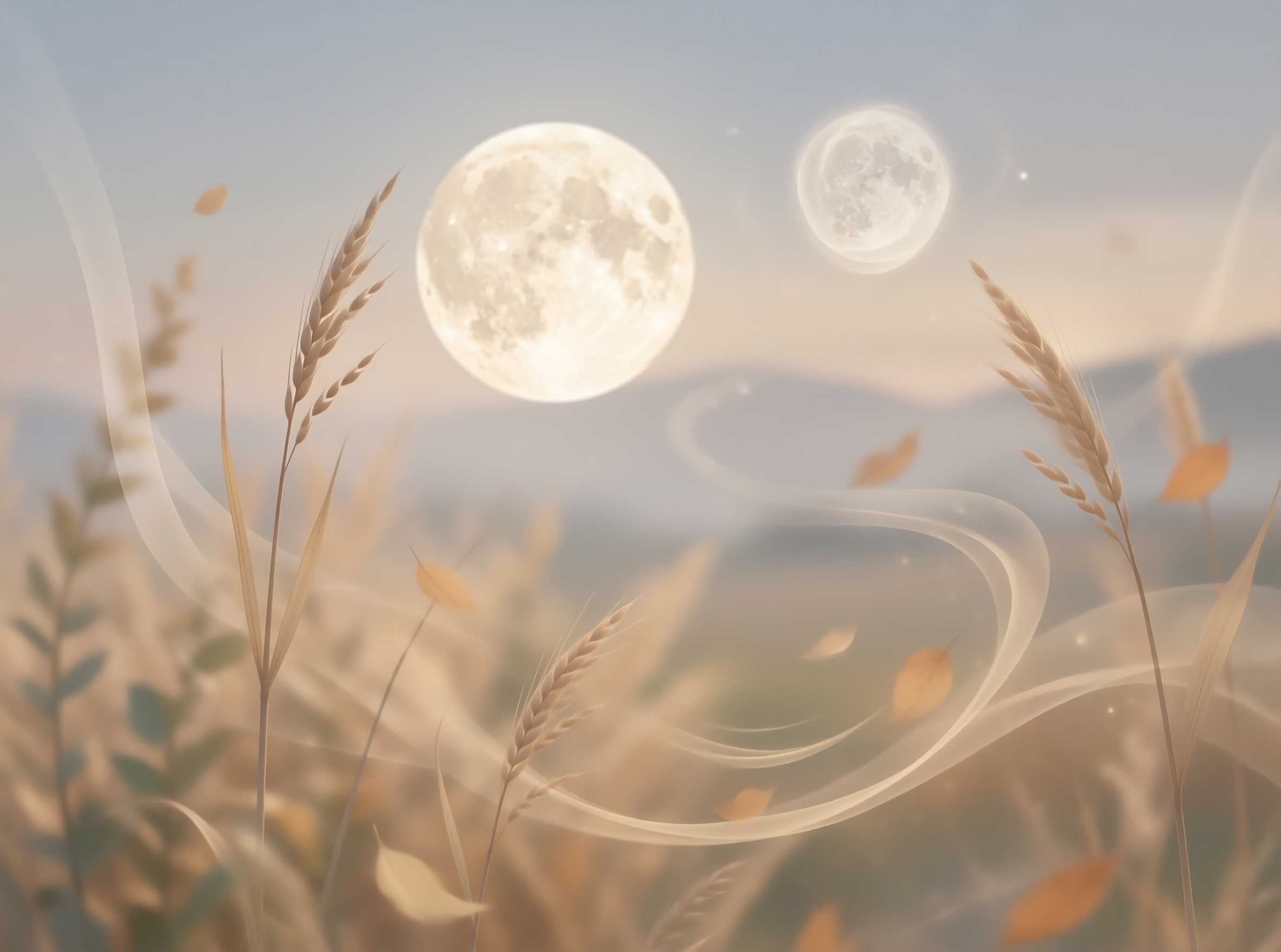 Ethereal Wheat Field
