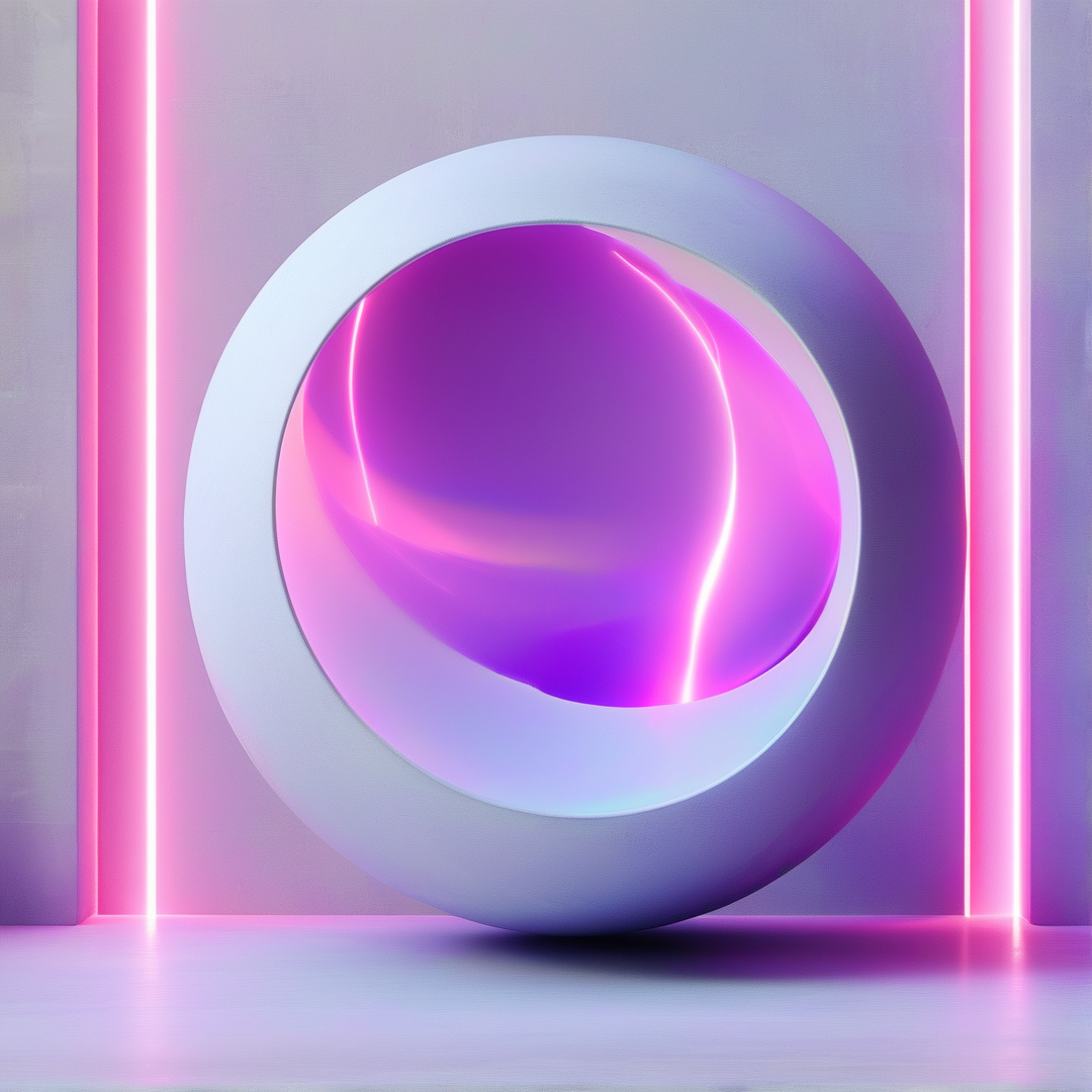 Futuristic Neon Ring