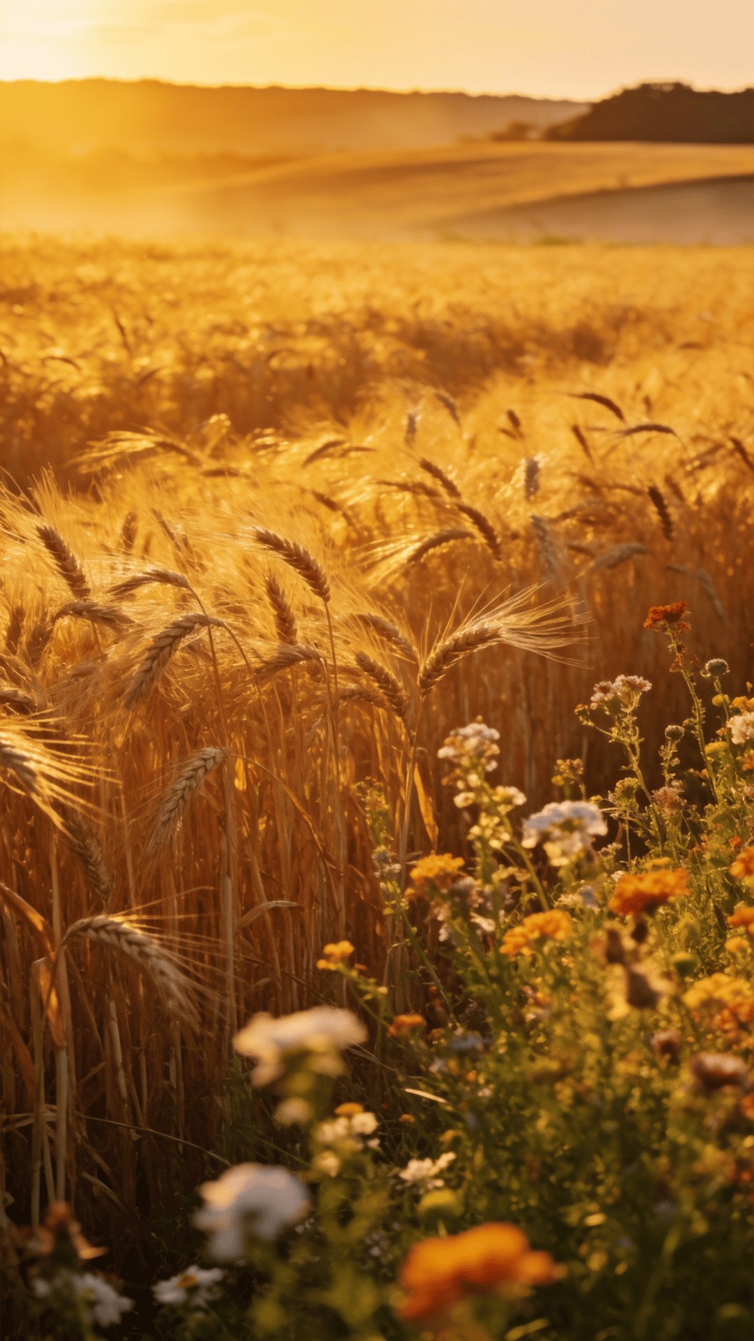 Peaceful Rural Summer Landscape