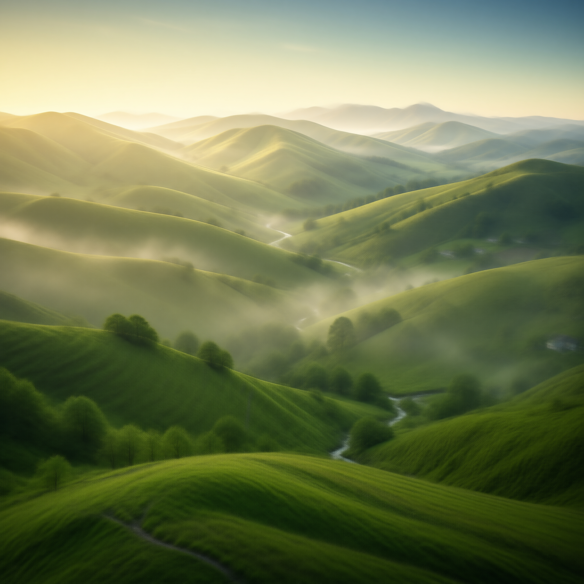 Rolling Hills Landscape